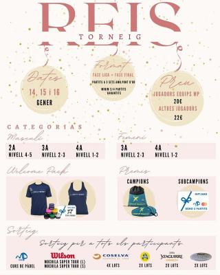 poster del torneo TORNEIG DE REIS