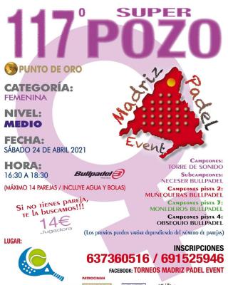 poster del torneo 117º SUPER POZO