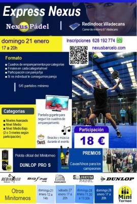 poster torneo MINITORNEO EXPRESS NEXUS !!