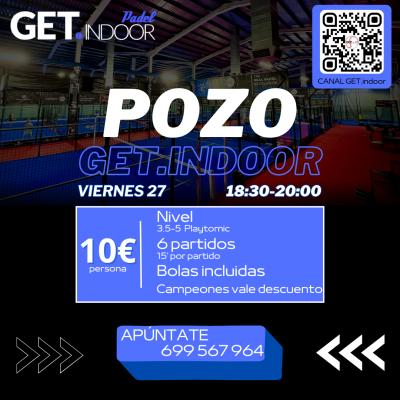 poster del torneo POZO GET.INDOOR