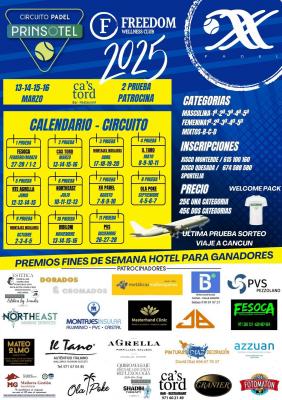 poster del torneo II PRUEBA CIRCUITO PRINSOTEL