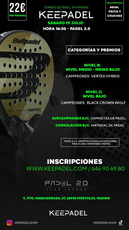 cartel del torneo