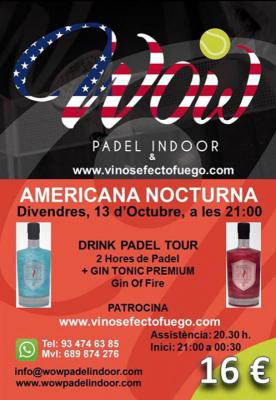 poster del torneo AMERICANA NOCTURNA