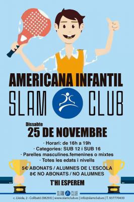 poster del torneo AMERICANA INFANTIL