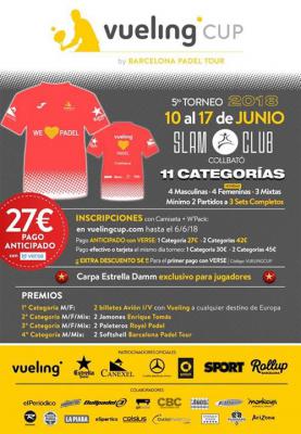 poster del torneo 5º TORNEO VUELING CUP