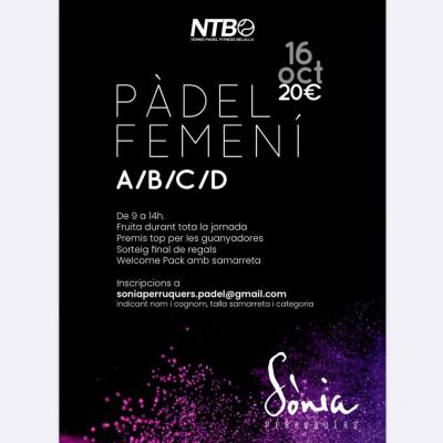 poster del torneo AMERICANA DE PÀDEL FEMENINA