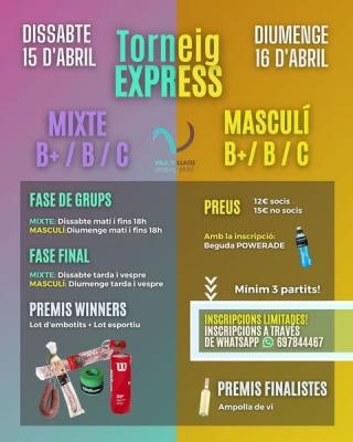 poster del torneo TORNEIG EXPRESS