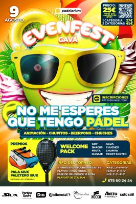 poster del torneo EVENFEST GAVÁ 2025