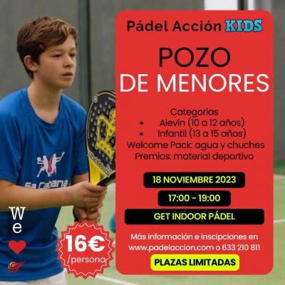 poster del torneo POZO DE MENORES