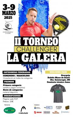 poster torneo II CHALLENGER LA GALERA