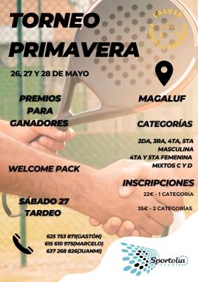 poster del torneo TORNEO PRIMAVERA II