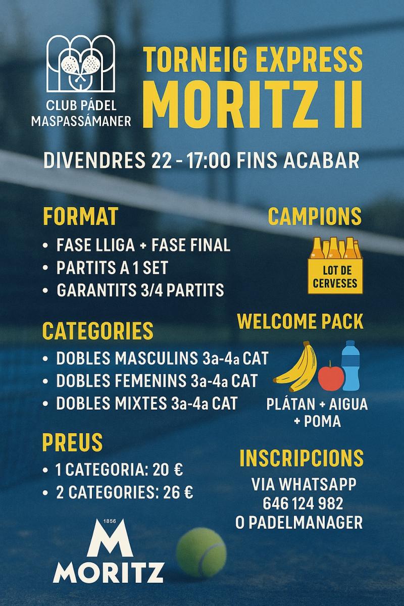 cartel del torneo