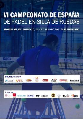poster del torneo VI CAMPEONATO DE ESPAÑA EN SILLA DE RUEDAS