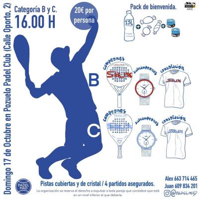 poster del torneo TORNEO MASCULINO