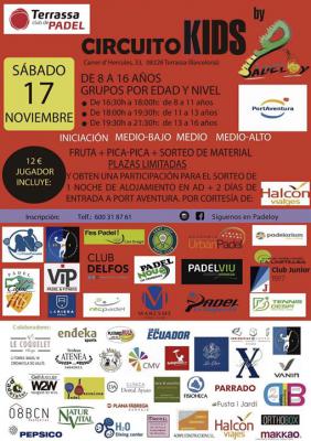 poster del torneo CIRCUIT KIDS BY PADELOY