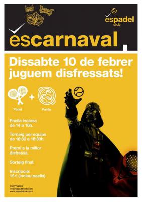 poster del torneo TORNEIG PER EQUIPS EsCARNAVAL