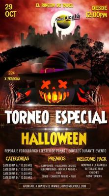 poster torneo TORNEO ESPECIAL HALLOWEEN