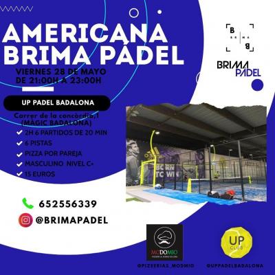 poster del torneo AMERICANA BRIMA PADEL