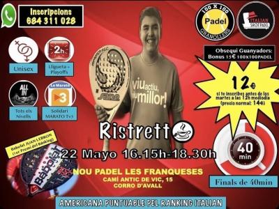 poster del torneo TORNEO RISTRETTO