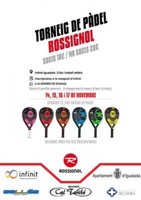 poster del torneo TORNEIG ROSSIGNOL
