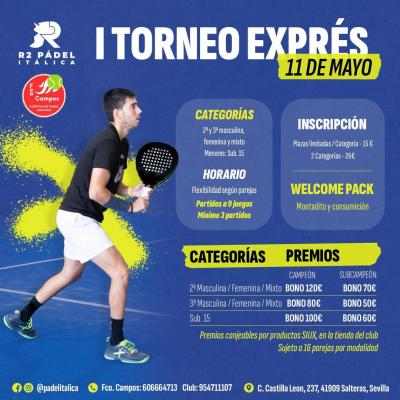 poster torneo I TORNEO EXPRÉS