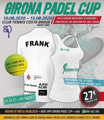 poster del torneo MASTER GIRONA PADEL CUP