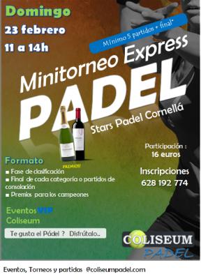 poster del torneo MINITORNEO EXPRESS