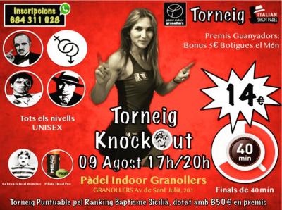 poster del torneo TORNEO KNOCKOUT