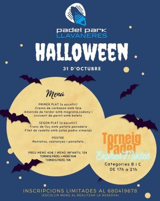 poster torneo TORNEIG EXPRESS MIXTE DE HALLOWEEN