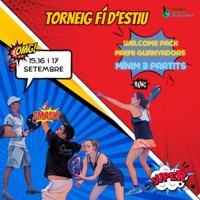 poster torneo TORNEIG FI D'ESTIU