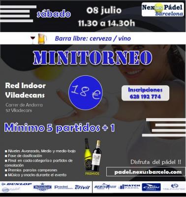 poster del torneo EXPRESS NEXUS PADEL + BARRA LIBRE 🍺🍷
