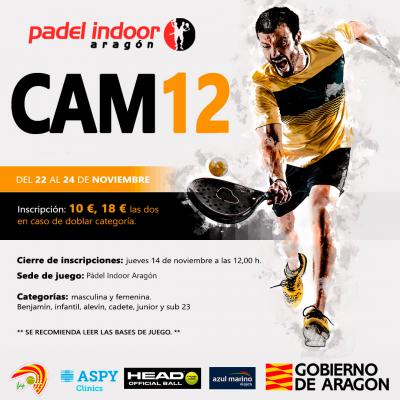 poster torneo CAM 12 - CIRCUITO ARAGONES DE MENORES