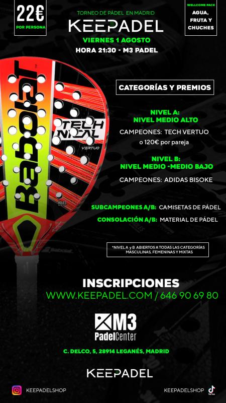 cartel del torneo