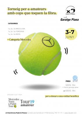 poster del torneo TORNEIG GARATGE PLANA - MERCEDES BENZ GIRONA