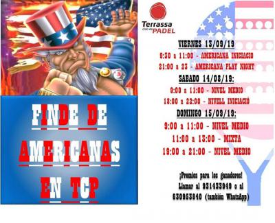 poster del torneo AMERICANAS