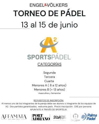 poster del torneo TORNEO A2SPORT JUNIO 2025