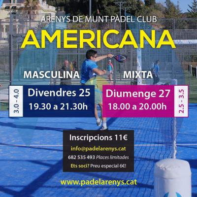 poster del torneo AMERICANAS