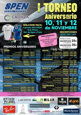 poster del torneo I ANIVERSARIO 