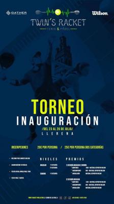 poster del torneo TORNEO INAUGURACIÓN