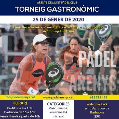 poster del torneo TORNEIG GASTRONÒMIC