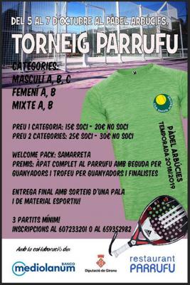 poster del torneo TORNEIG PARRUFU