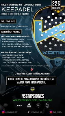 poster del torneo KEEPADEL G24 PADEL