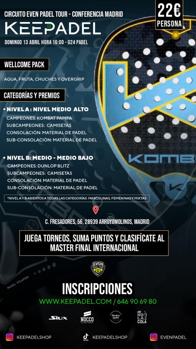 cartel del torneo