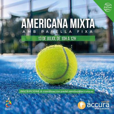 poster del torneo AMERICANA MIXTA