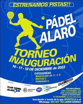 poster del torneo TORNEO INAUGURACIÓN