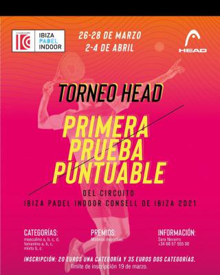 poster del torneo TORNEO HEAD - PRIMERA PRUEBA PUNTUABLE 2021