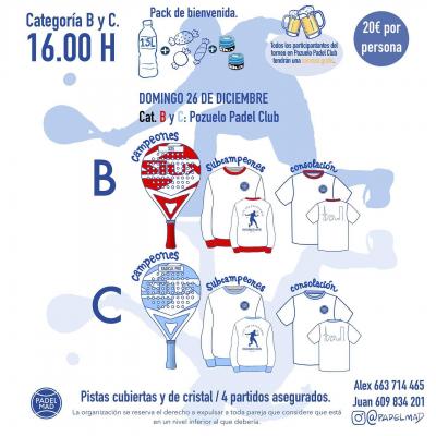 poster del torneo TORNEO MASCULINO