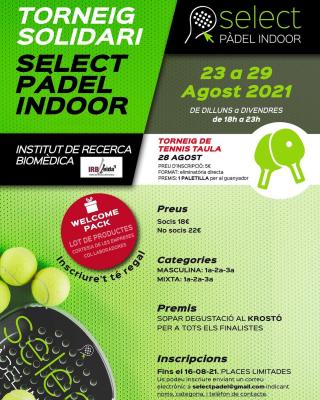 poster del torneo TORNEIG SOLIDARI
