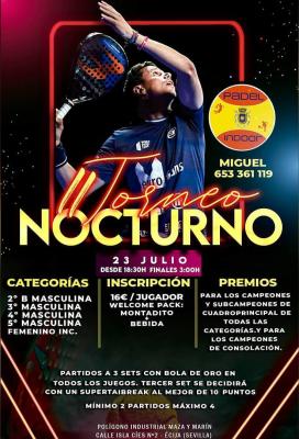 poster del torneo TORNEO NOCTURNO