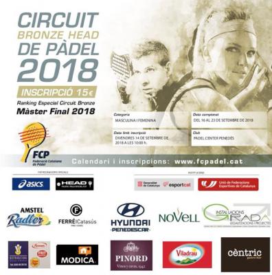 poster del torneo CIRCUIT BRONZE HEAD 2018